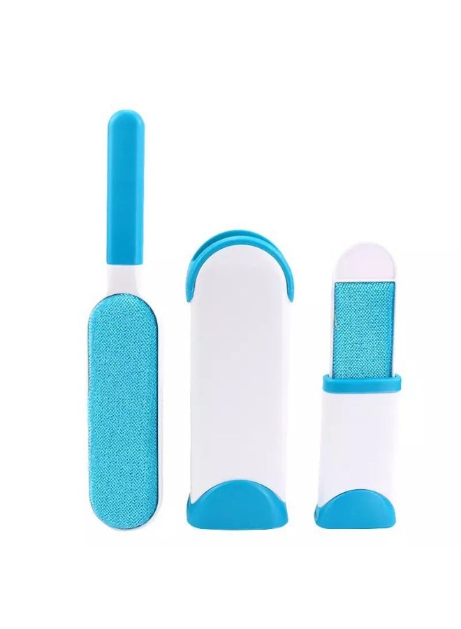 Long-handled lint remover with protective cover – Hair and dust removal tool for clothes and upholstery – Practical and easy-to-use design. - Image 2